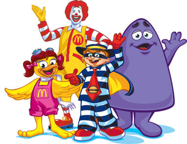 McDonalds Characters